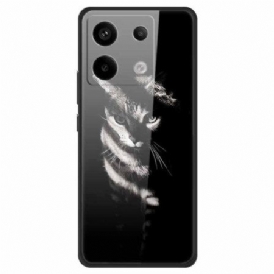 Skal Xiaomi Redmi Note 13 Pro 5g Shadow Cat Härdat Glas