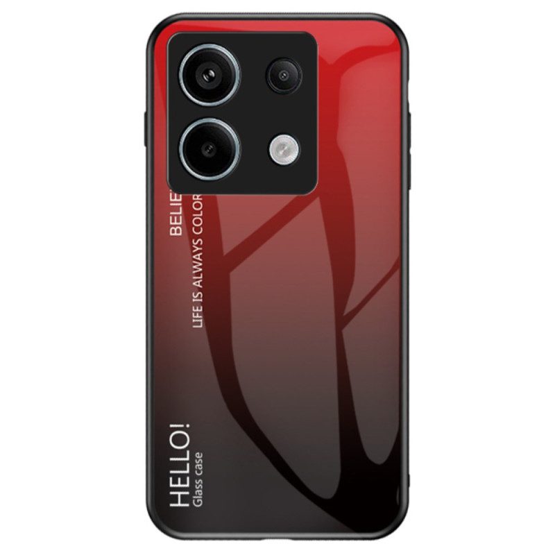 Skal Xiaomi Redmi Note 13 Pro 5g Telefonfodral Hej Härdat Glas