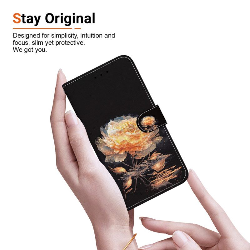 Skyddsfodral Xiaomi 14 Orange Pion Med Rem