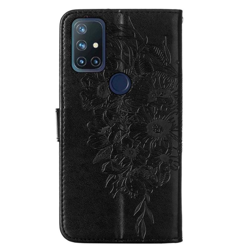 Fodral För OnePlus Nord N10 Fjärilsdesign