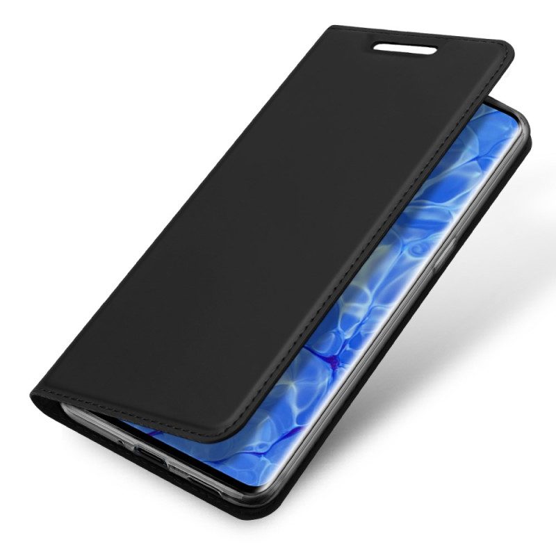 Folio-fodral För Oppo Reno 6 Pro 5G Läderfodral Dux Ducis Skin Pro Series