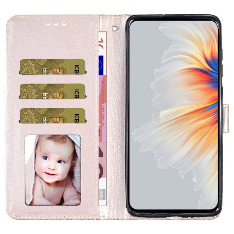 Fodral Oppo A98 5g Strappy Paljetter