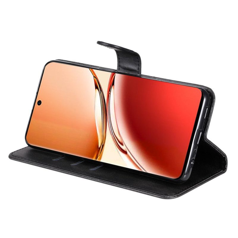 Fodral Oppo Reno 12f 5g Plånbok Med Dragkedja