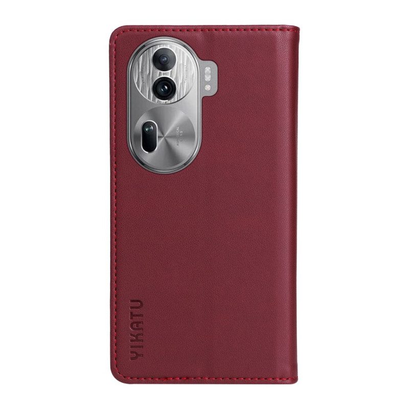 Folio-fodral Oppo Reno 11 Pro 5g Telefonfodral Yikatu