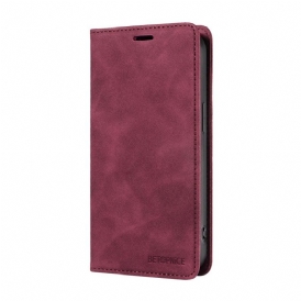 Folio-fodral Oppo Reno 12f 5g Telefonfodral Mockaeffekt Med Rfid-blockering Betopnice