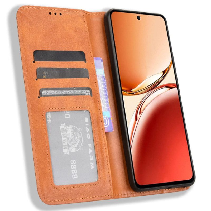 Folio-fodral Oppo Reno 12f 5g Vintagefris