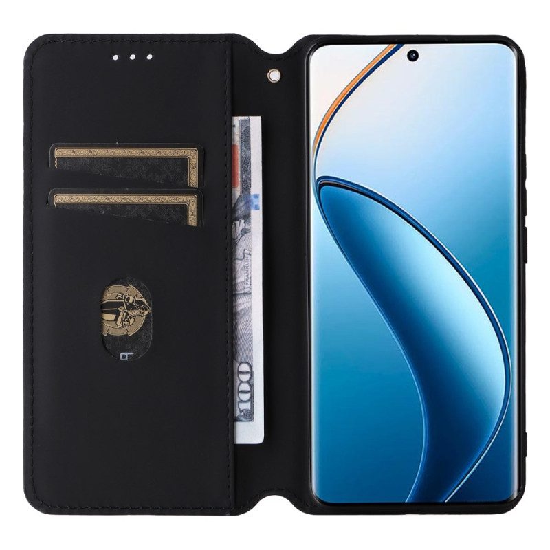 Folio-fodral Realme 12 Pro / 12 Pro Plus 3d-diamantmönster