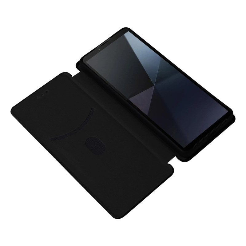 Folio-fodral Sony Xperia 10 Vi Kolfiber