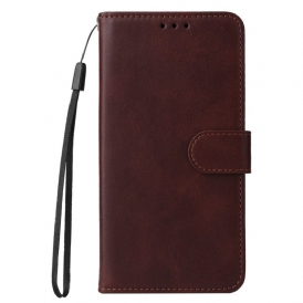 Läderfodral Oppo A98 5g Telefonfodral United With Strap