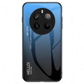 Skal För Realme 12 Pro / 12 Pro Plus Hej Härdat Glas