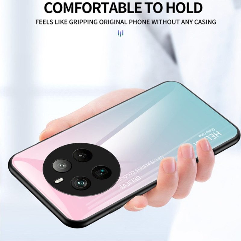 Skal För Realme 12 Pro / 12 Pro Plus Hej Härdat Glas