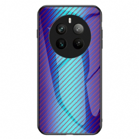 Skal För Realme 12 Pro / 12 Pro Plus Kolfiberhärdat Glas