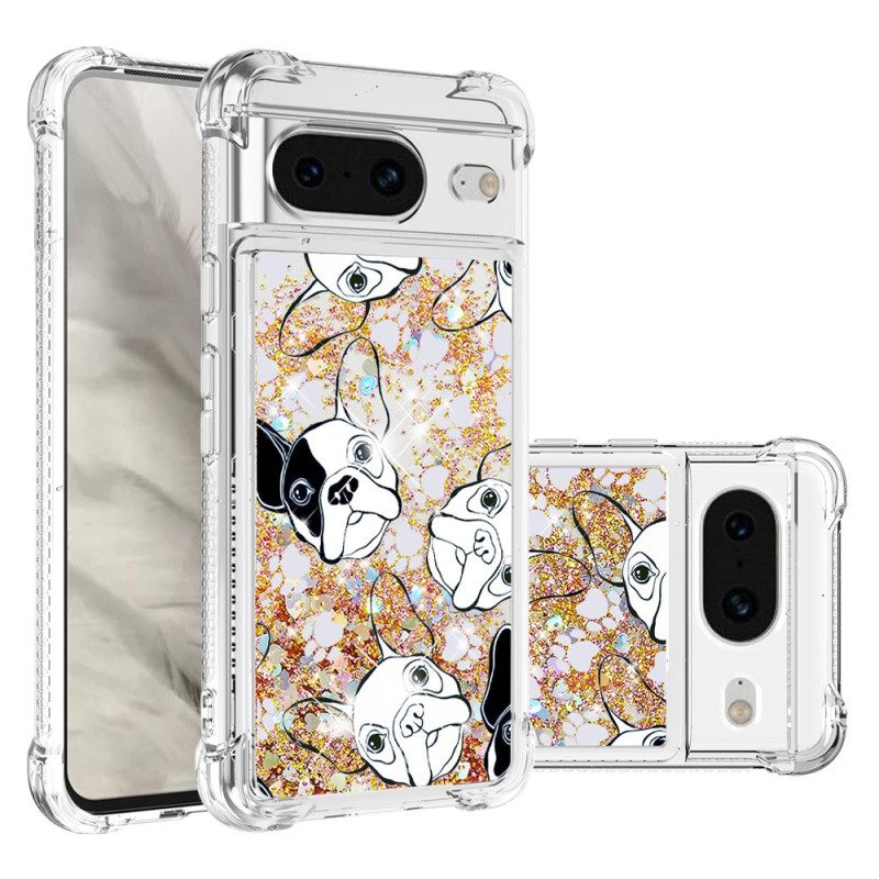 Skal Google Pixel 8 Mr Dog Glitter