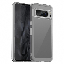 Skal Google Pixel 8 Pro Telefonfodral Transparenta Silikonkanter