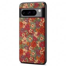 Skal Google Pixel 8a Blommönster