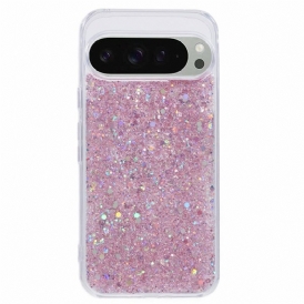 Skal Google Pixel 9 Pro Glitter Design