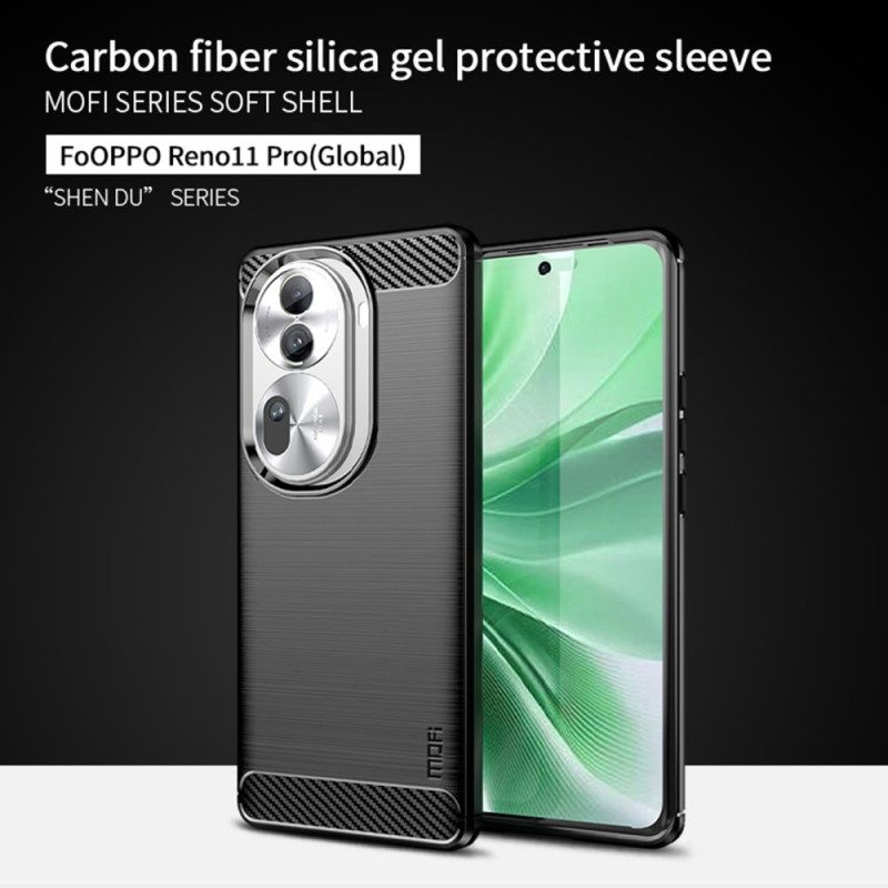 Skal Oppo Reno 11 Pro 5g Mofi Borstad Kolfiber