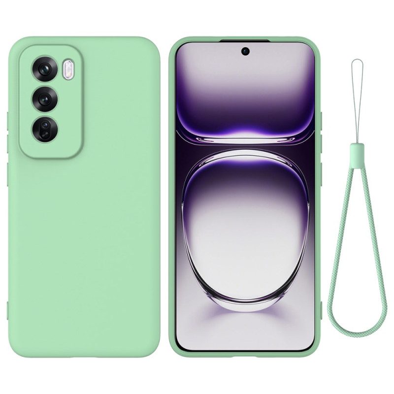 Skal Oppo Reno 12 Pro 5g Telefonfodral Flytande Silikon