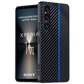 Skal Sony Xperia 1 Vi Telefonfodral Kolfiberstil