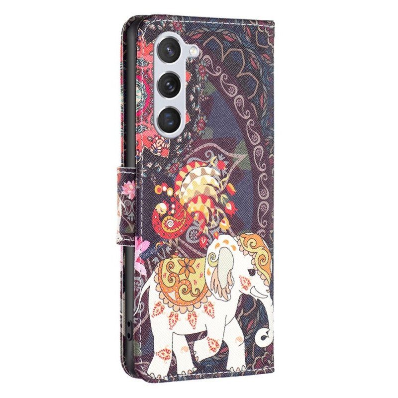 Fodral Samsung Galaxy S23 5G Tribal Elefant