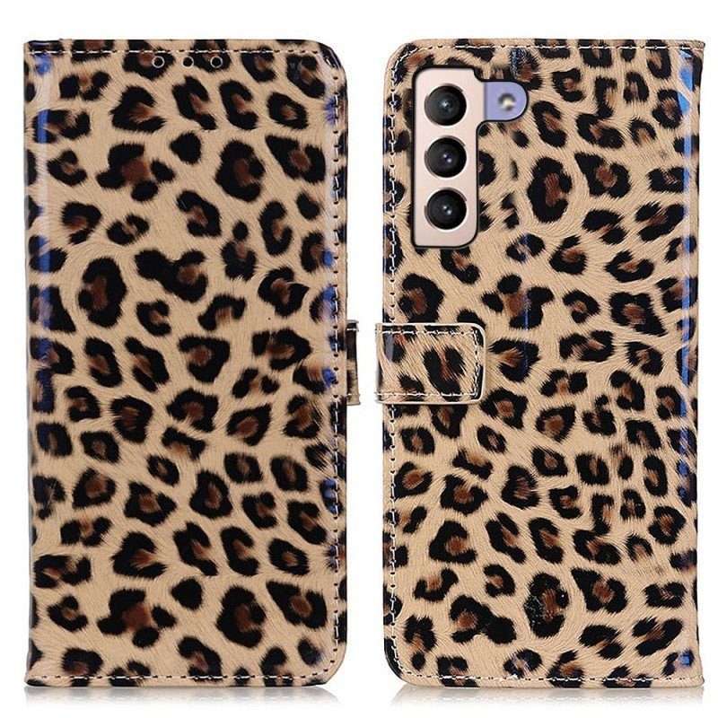 Fodral Samsung Galaxy S23 Plus 5G Leopardhudeffekt