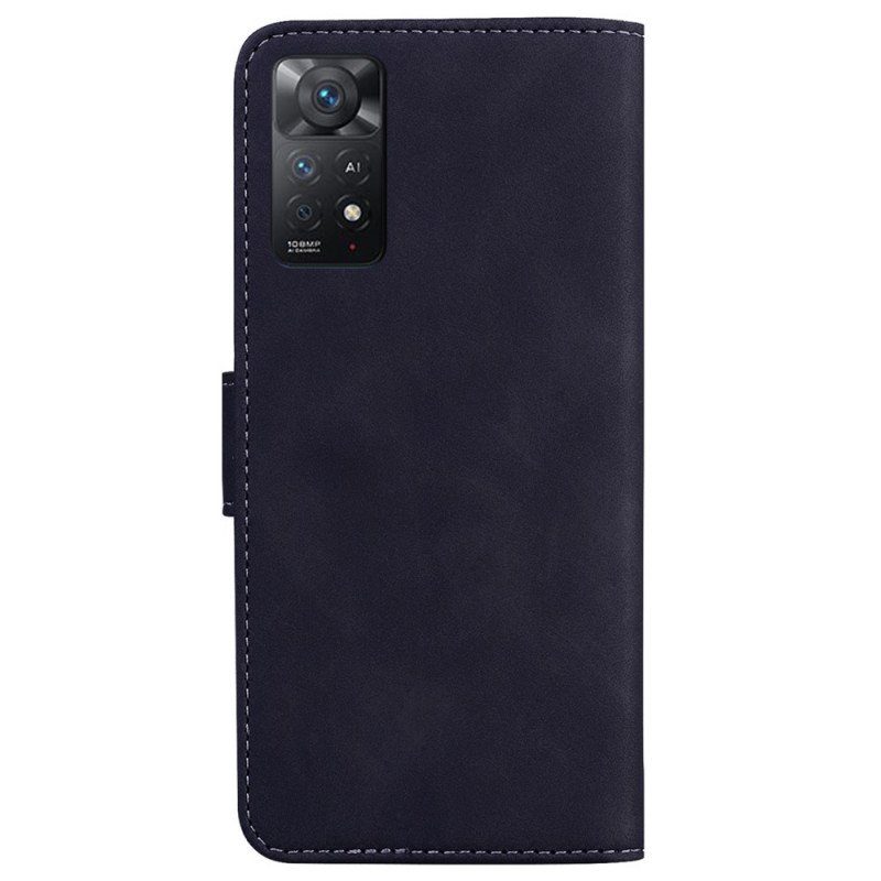 Fodral Xiaomi Redmi Note 11 Pro / 11 Pro 5G Skin-touch Butterfly