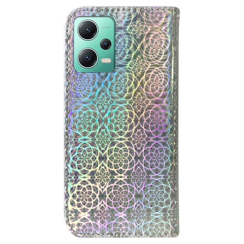 Folio-fodral Poco X5 5G Disco-stil