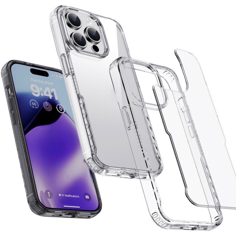 Skal iPhone 15 Transparent Tonad Ipaky