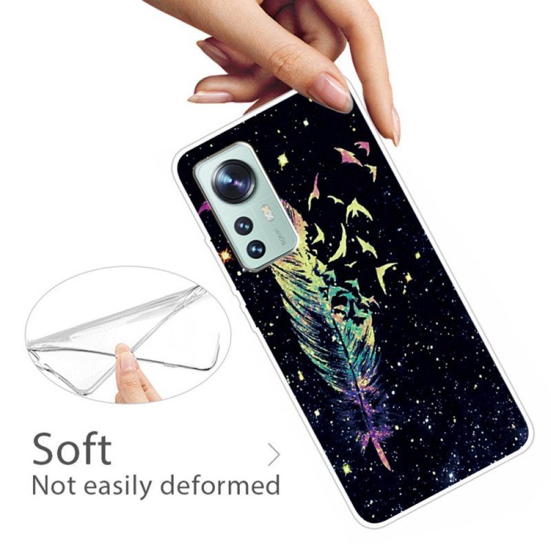 Skal Xiaomi 12 Pro Silikon Fabulous Feather