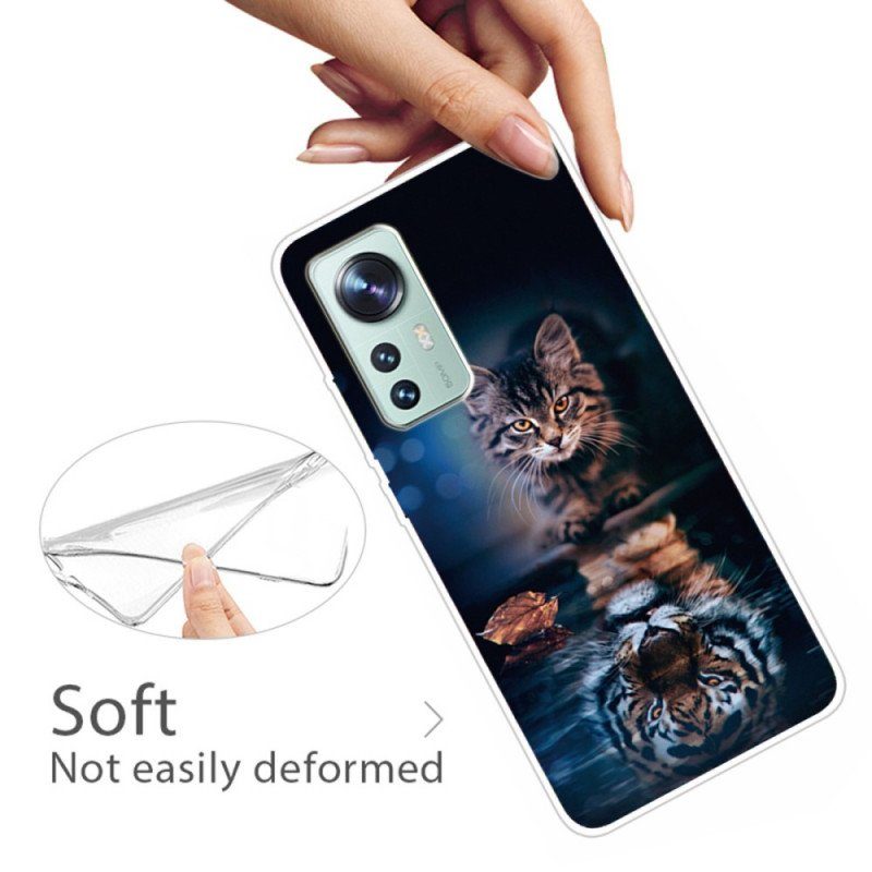 Skal Xiaomi 12 Pro Watchful Cat Silikon